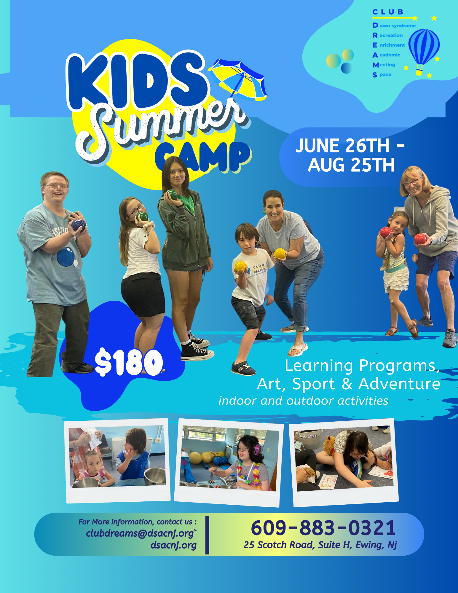 2023 Summer Camp Promotion Flyer